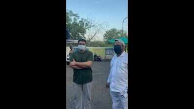 ABDULLAH TURNS UP FOR NEET RE-TEST AFTER ABU DHABI CENTRE CONTROVERSY