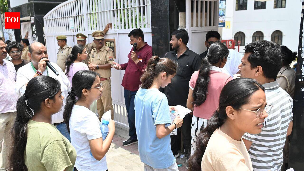 Chaos outside, calm inside: Candidates flag basic facility shortfalls at NEET re-Test
