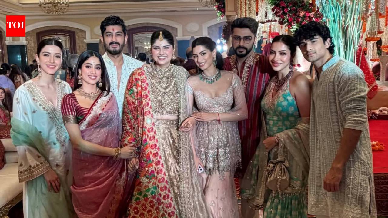 Inside Anshula Kapoor and Rohan Thakkar's pre-wedding festivities: Shanaya, Arjun, Janhvi and Khushi join family celebrations