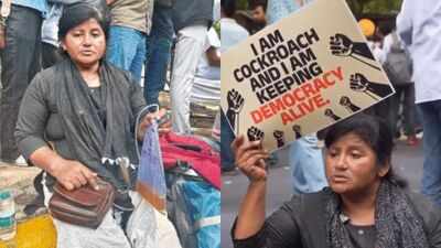 'Don't care if I die here today': Cancer patient with kidney failure braves Delhi night amid Jantar Mantar protest