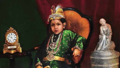 The king who gave up his throne for love returns in a Ravi Varma