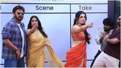 'VenkyAnil5' launch promo ‘Kathi Lanti Idea’: Venkatesh, Kalyan Ram joins hilarious on-screen gag before shoot