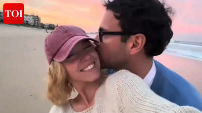 Sydney Sweeney and boyfriend Scooter Braun pack on the PDA on day out in Australia amid 'Gundam' shoot - PICS