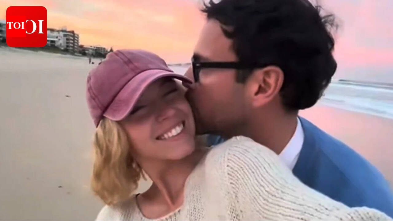 Sydney Sweeney and boyfriend Scooter Braun pack on the PDA on day out in Australia amid 'Gundam' shoot - PICS