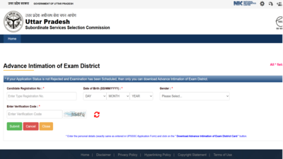 UP TET city intimation slip 2026 released at upsssc.gov.in: Direct link to download here