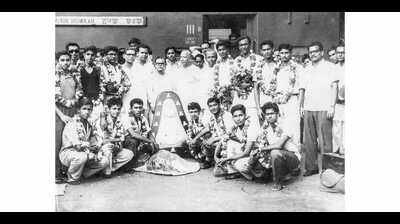 Jadavpur University in Kolkata restores rare 1962 football team photo, celebrating national trophy win