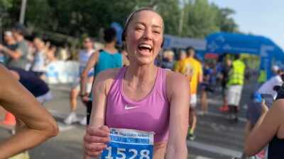 Amber Heard celebrated a 10k run in Spain; shares her afterglow: 'First race glow'