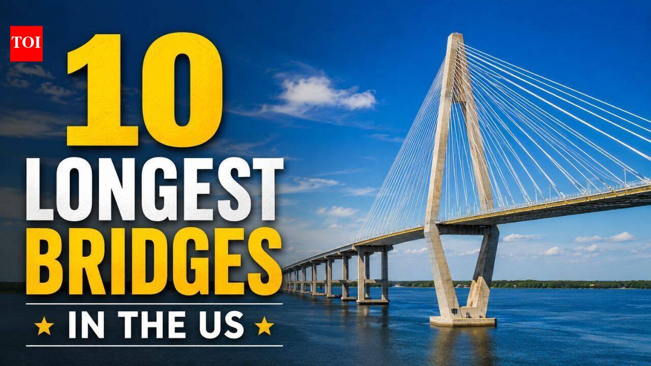 10 longest bridges in the US: From the Lake Pontchartrain Causeway to the Seven Mile Bridge