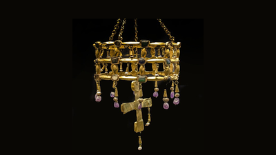 In 2013, Pedro Bosque was walking a plowed field in Spain and discovered a Visigothic treasure hoard
