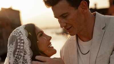 Giannina Gibelli and Blake Horstmann tie the knot in a dreamy destination wedding in Europe