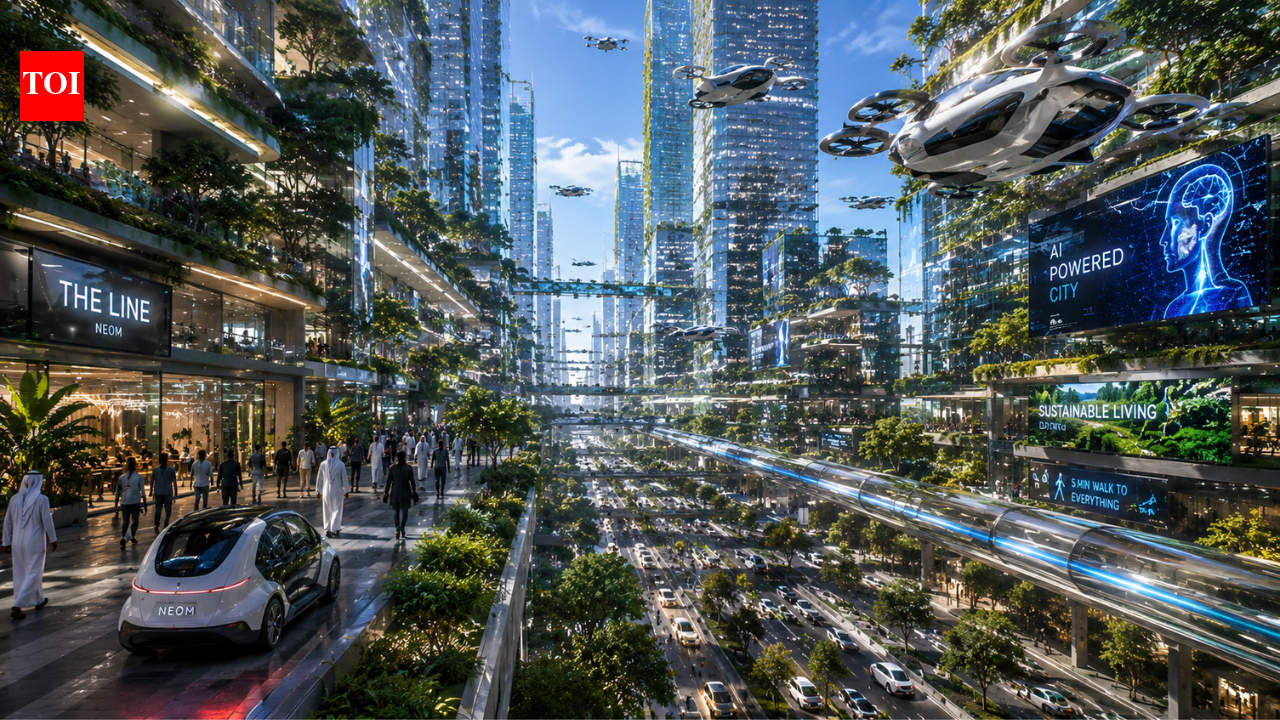 Saudi Arabia's $9 trillion dream city with flying taxis and a 170-km-long skyscraper is scaled back: What went wrong?