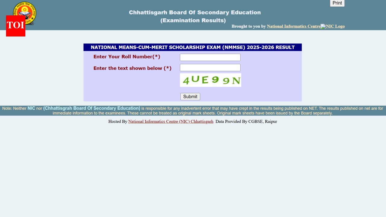 CGBSE NMMSE result 2026 declared at nmmse.kerala.gov.in: Direct link to download scorecards here
