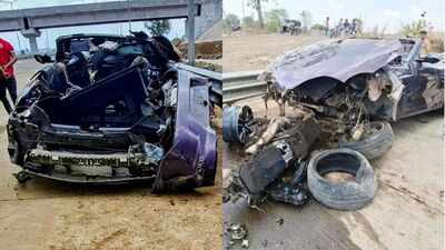  Driver booked after 251kmph death run kills 2 on Delhi-Mumbai expressway
