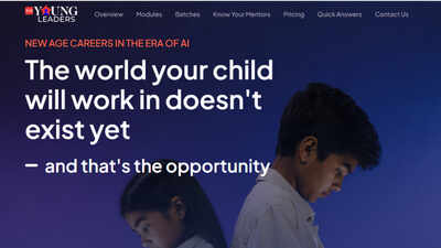 Wondering what your child's future will look like in an AI-dominated world? Join TOI's New Age Careers in the Era of AI Masterclass today