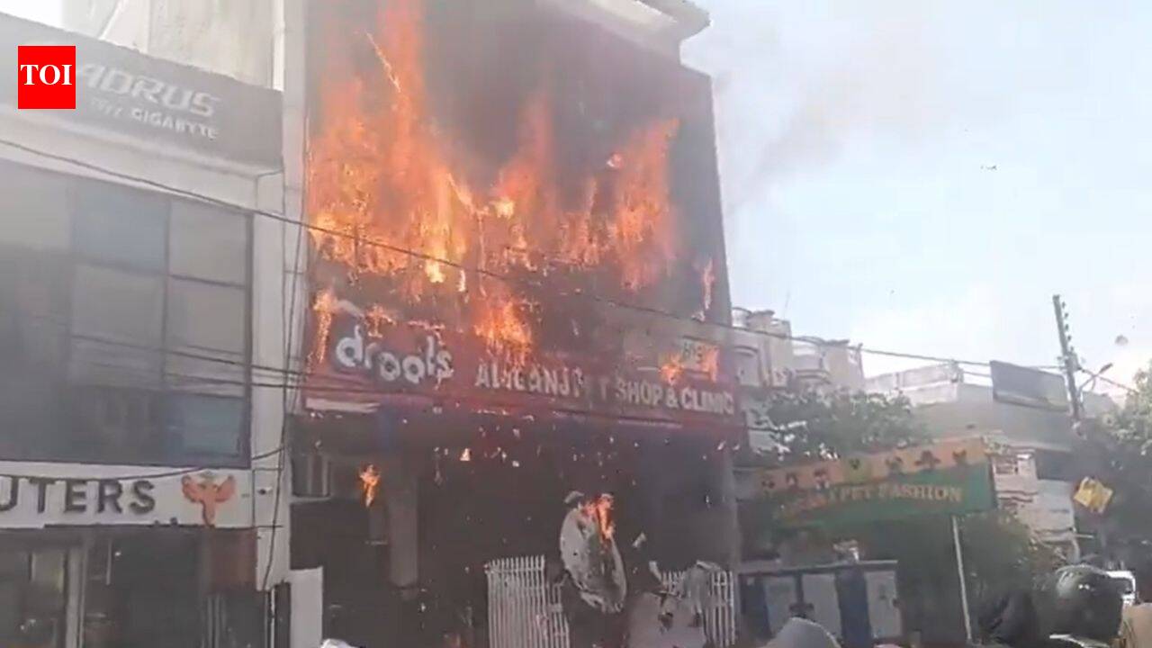 Lucknow gaming zone fire: 4 charred to death, several injured in rescue operation