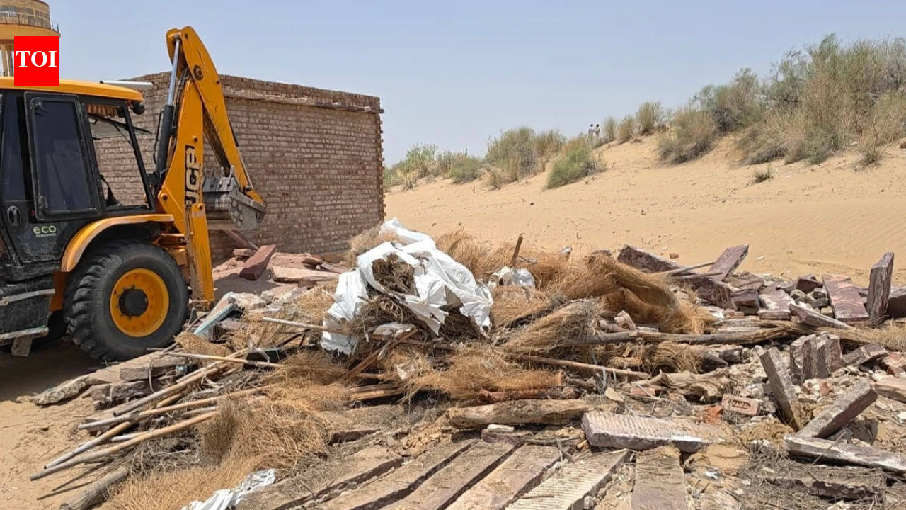 Operation Clean intensifies along India-Pakistan border; illegal encroachments removed in Jaisalmer and Barmer