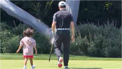 'Best day with best dad': Priyanka Chopra shares an adorable glimpse of Malti Marie's day out with Nick Jonas at the golf course