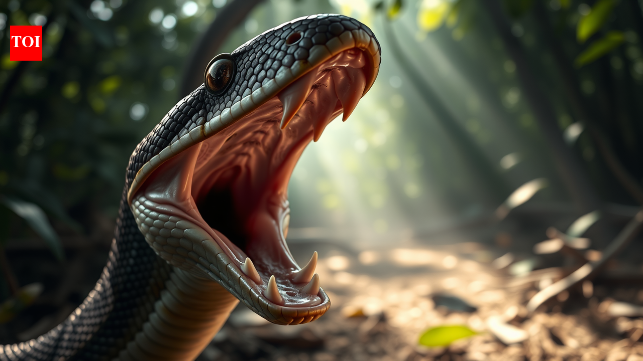 Snakes don't actually yawn: The real reason they open their mouths is far stranger
