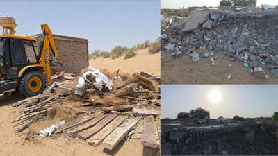  Ashok Gehlot questions demolitions near Pakistan border, BJP cries security threats