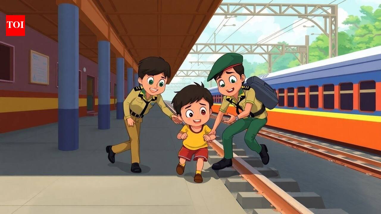 2 children rescued by RPF at Arsikere railway station