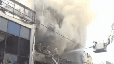 ‘Death trap’ in Lucknow: Youngsters trapped, desperate jumps from first floor and a rescue race against flames in Aliganj