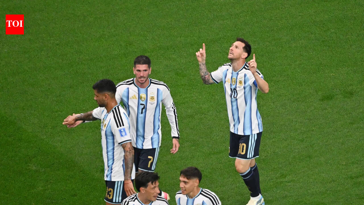 FIFA WC Live, ARG 1-0 AUT: Lionel Messi becomes the WC's all-time record goalscorer