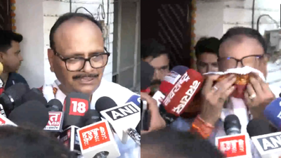 ‘They were our children’: Brajesh Pathak breaks down at Lucknow fire site; leaders across parties mourn deaths