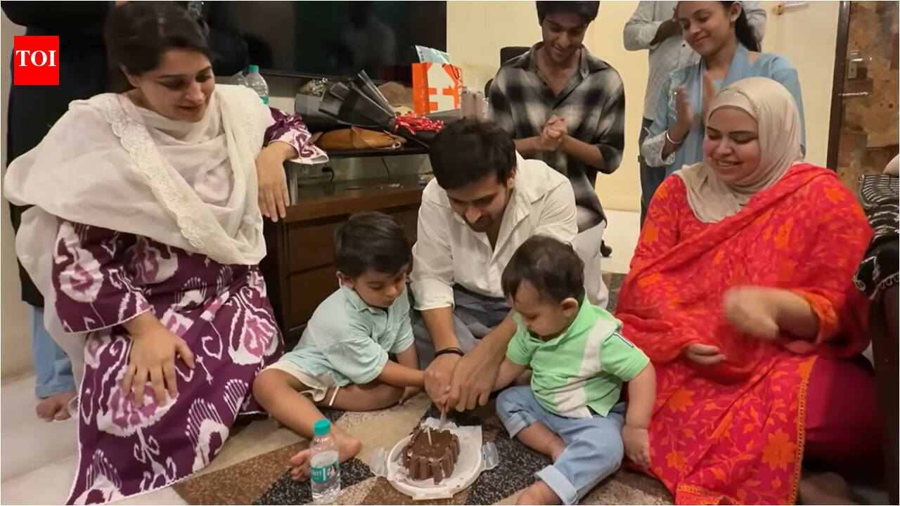 Shoaib Ibrahim rings in his 39th birthday quietly amid father's health concerns; Dipika Kakar and Ruhaan surprise him with a homemade cake