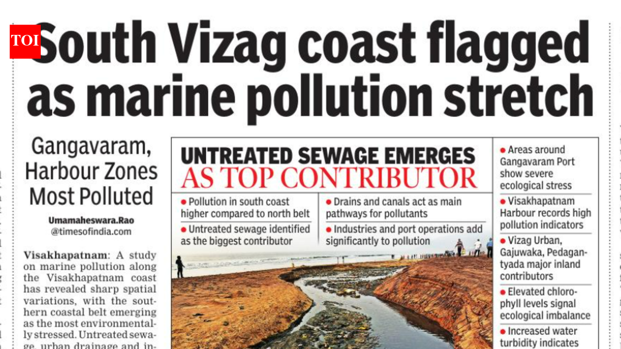 Environmentalists seek action on Vizag coastal pollution
