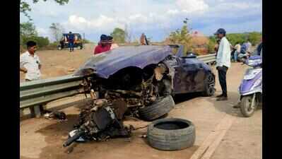 Fatal Badlapur crash puts spotlight on illegal racing, stunts on under-construction Mumbai-Delhi Expressway; police file FIR against BMW driver
