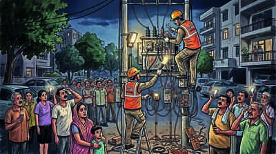 Frequent power cuts leave residents struggling