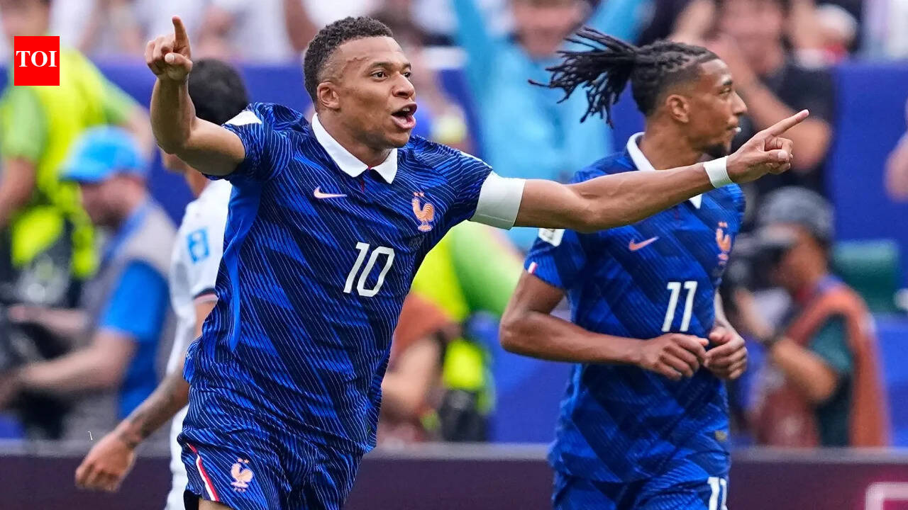 Kylian Mbappe fastest to 15 World Cup goals in record 16 matches, equals Brazil legend Ronaldo in all-time scoring list