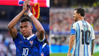 Kylian Mbappé vs Messi: French star hits 16 World Cup goals, closes gap in all-time scoring race in 100th cap