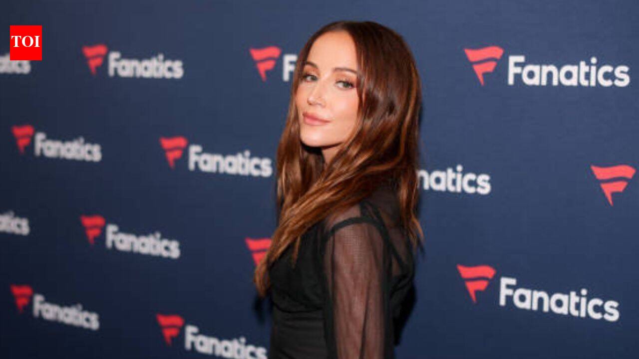 NFL host Kay Adams fires back after someone secretly snapped a viral photo of her at a NASCAR race