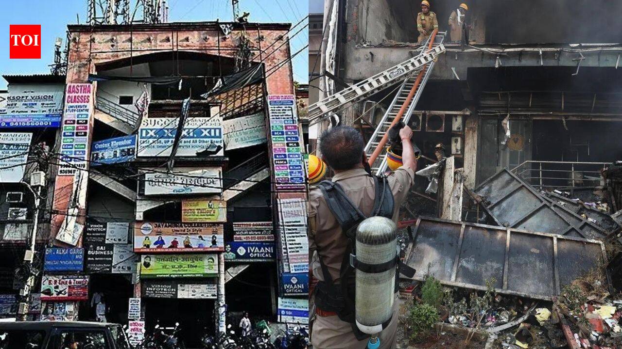 One staircase, many institutes: Fire safety gaps galore in Lucknow's coaching hubs