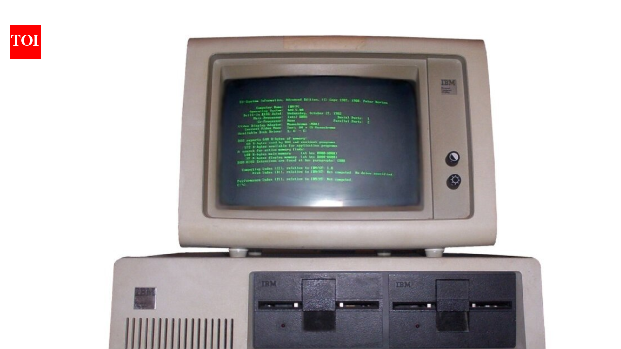 In 1981, a small IBM engineering team fitting off-the-shelf parts into ...