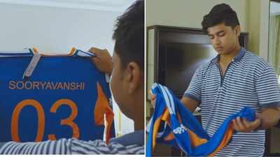 'Sometimes things happen that you never imagined': Vaibhav Sooryavanshi gets emotional after receiving India jersey - Watch
