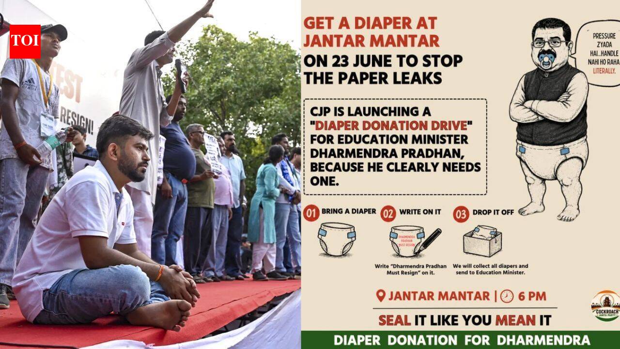 'Bring a diaper, write your demand': CJP's new protest plan at 6pm today