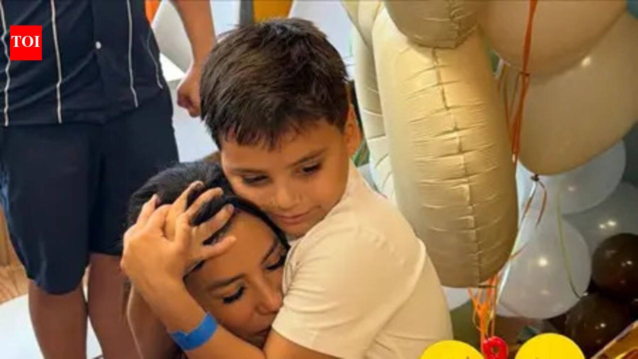 Eva Longoria shares glimpse of son Santiago's b'day: 'Guys, I have an 8 year old'