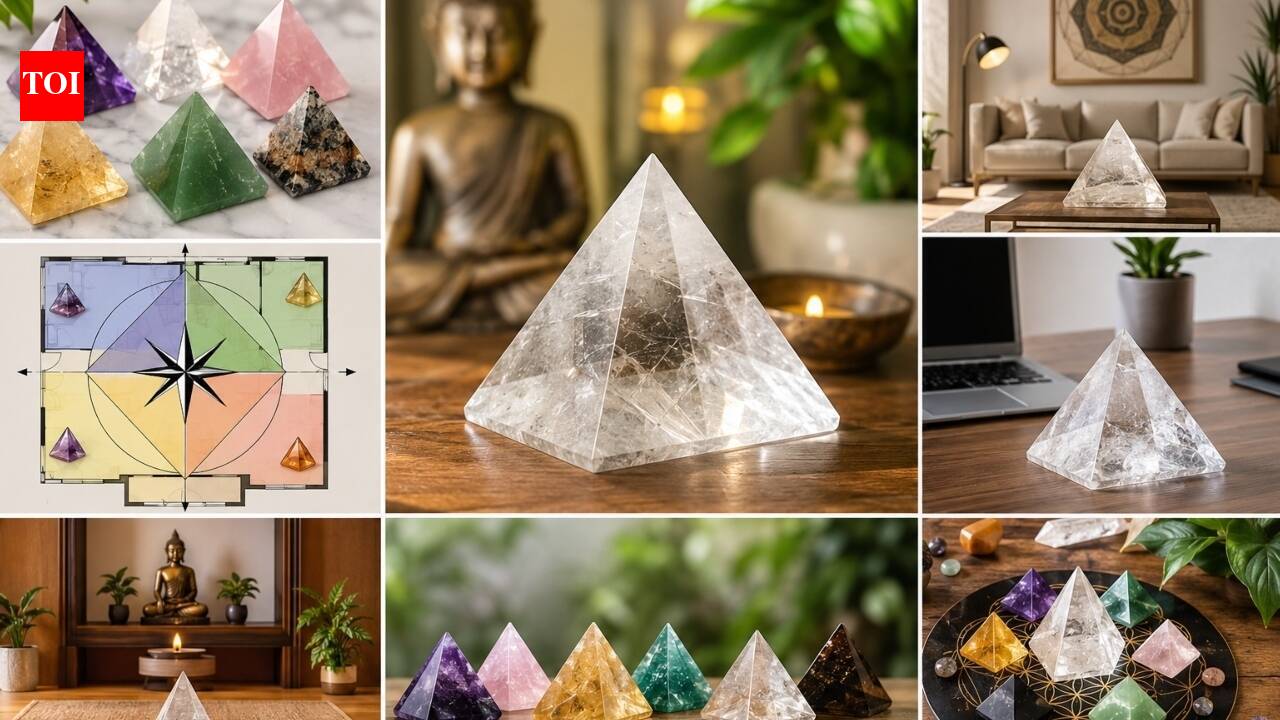 Crystal Pyramid in vastu: Benefits, direction to keep and powerful uses
