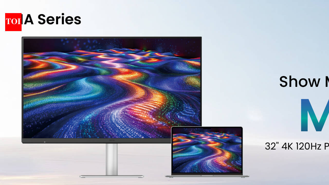 BenQ launches MA320UG Mac monitors with 120Hz refresh rate and 4K support at Rs 84,998
