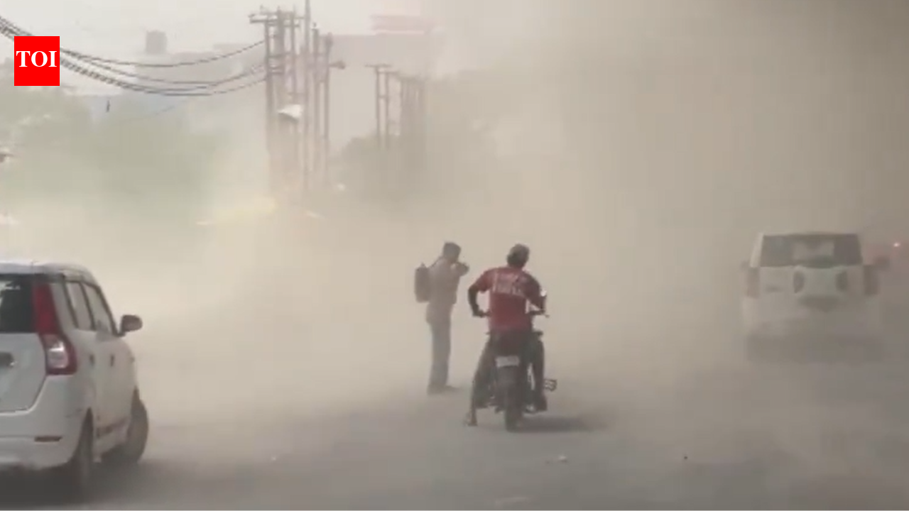 Red alert for rain after dust storms, strong winds hit Delhi-NCR