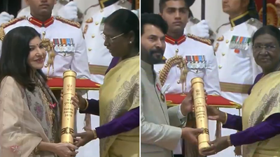 From Rohit Sharma to Alka Yagnik: President Murmu confers Padma Awards at Rashtrapati Bhavan - check full list
