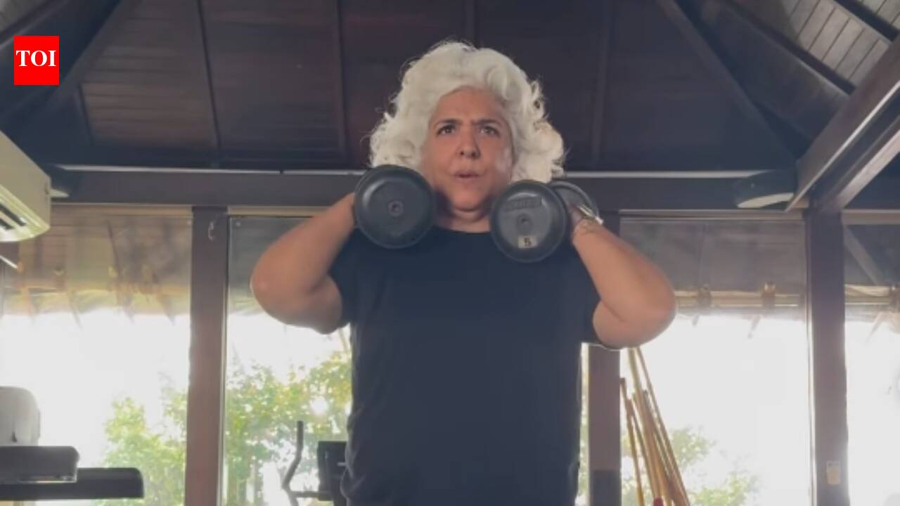 Pinkie Roshan proves age is just a number; Hrithik Roshan's mother's fitness routine goes viral; Fans say, 'Mam's always tough'