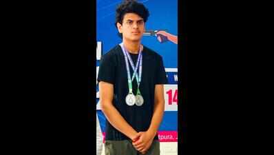 Aryan Palsania wins two silver medals at 24th Rajasthan State Shooting Championship 2026