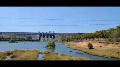 Less rain hits water level in Harangi reservoir