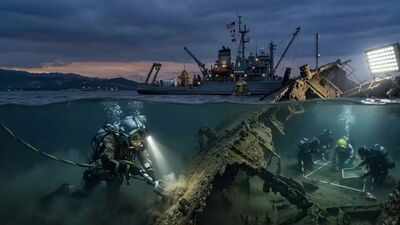 The lost Hellship of 1944 finally found beneath 160 feet of ocean depths