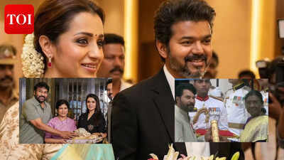 Trisha Krishnan's Birthday Post for Vijay, Chiranjeevi Gifts Samantha, Mammootty Receives Padma Bhushan: Top 5 South Stories of the Day