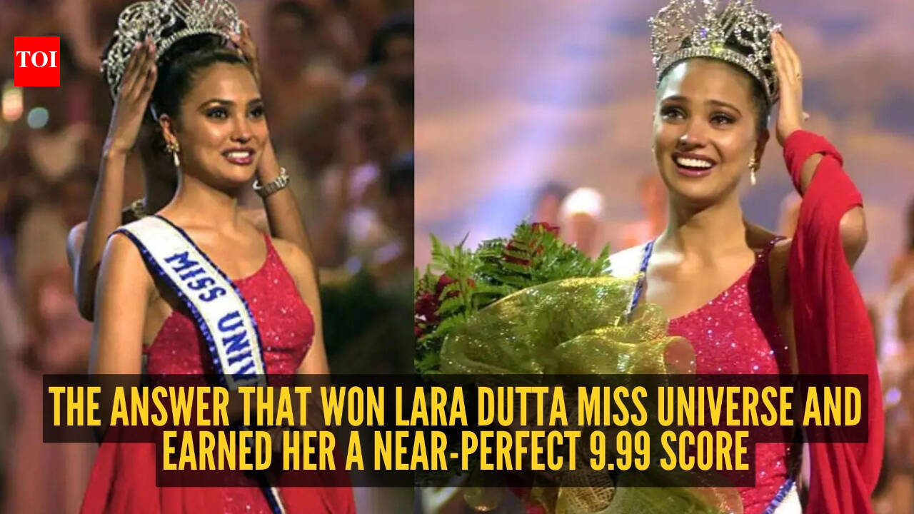Watch: Lara Dutta's iconic Miss Universe answer that made pageant history