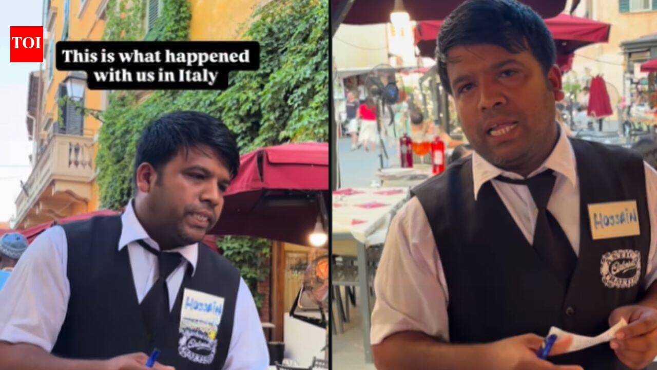 'Say sorry for abusing India': Indian woman confronts Bangladeshi waiter for making anti-India remarks at Italian restaurant